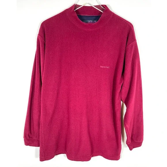 Montbell Sweaters Montbell Mens Mock Neck Pullover Fleece